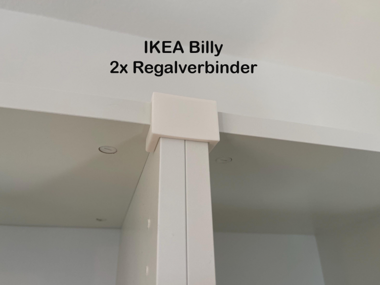 Regalverbinder passend für IKEA Billy (2er-Set)