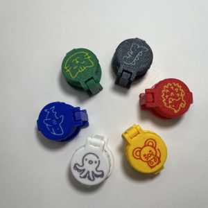 Wiederverwendbarer Flaschenverschluss mit Tiermotiv