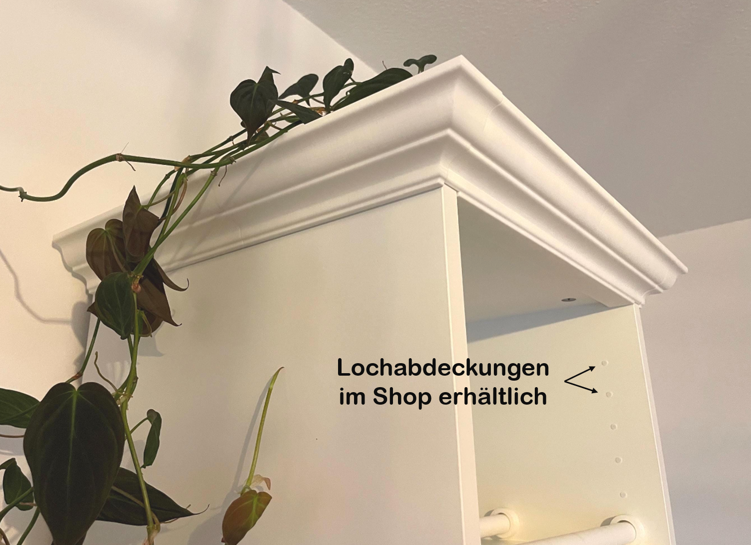 Stuckleisten für IKEA Billy Regal – Bild 4