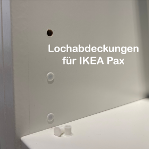 Lochabdeckungen für IKEA Pax