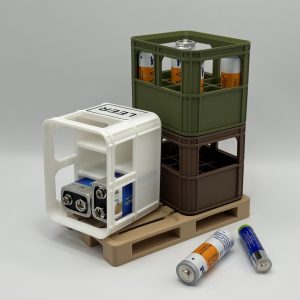 Batterie-Getränkekiste