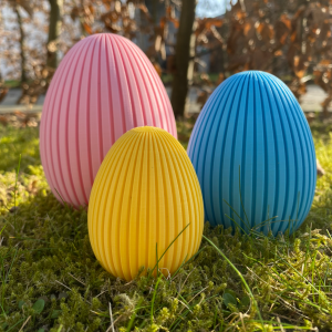 Moderne Deko-Ostereier