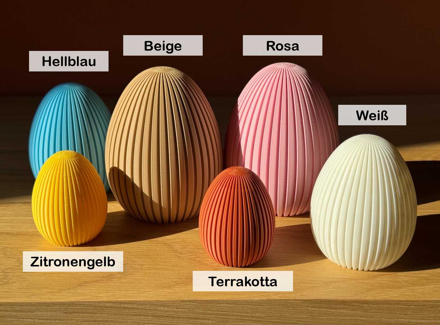 Moderne Deko-Ostereier – Bild 3
