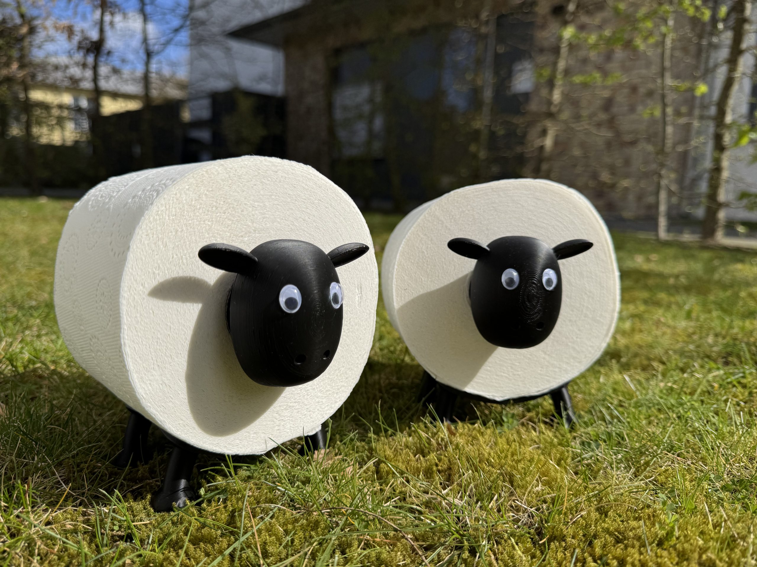 Schaf Toilettenpapierhalter