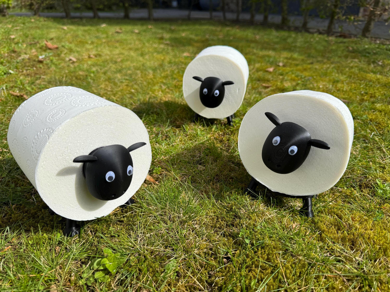 Schaf Toilettenpapierhalter – Bild 3