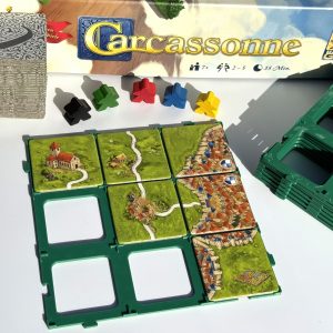 Plättchen-Raster für Carcassonne