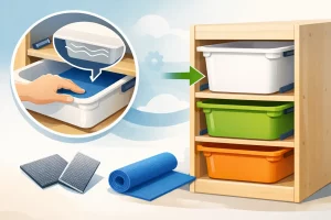 Trofast Box rutscht nicht mehr - so klappt’s