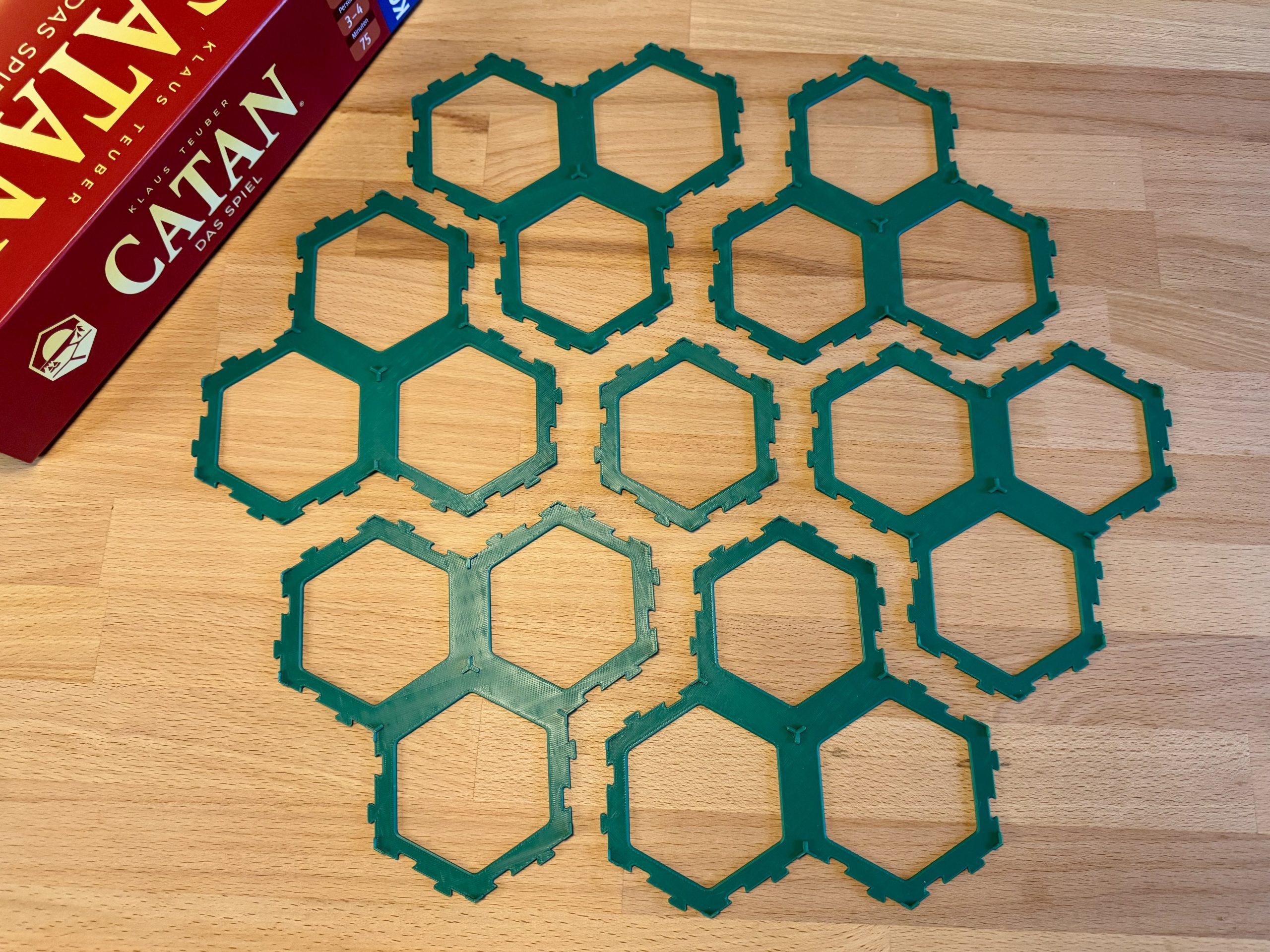 Plättchen-Raster für Catan – Bild 2