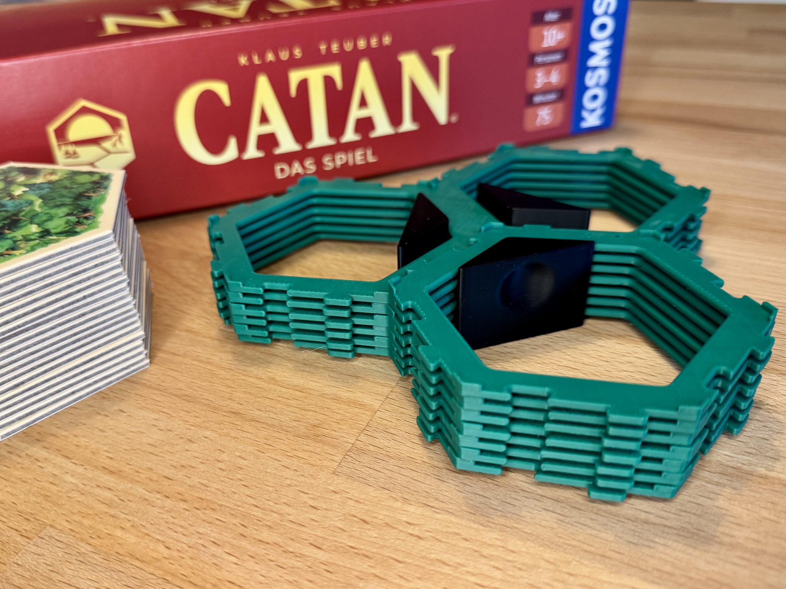 Plättchen-Raster für Catan