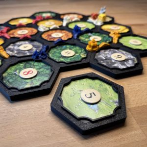 Magnet-Raster für Catan