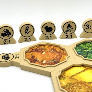 Häfen zu Magnet-Raster für Catan
