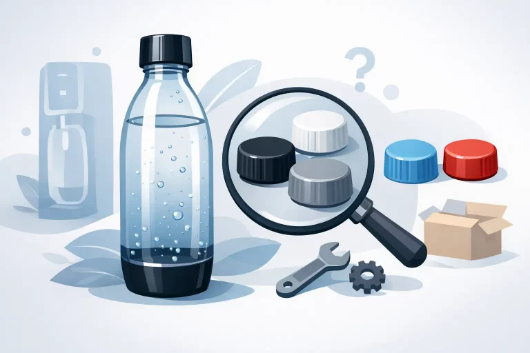 SodaStream Flasche Verschluss Ersatz finden